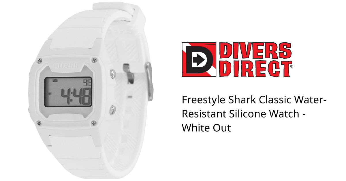 All white shark watch hotsell