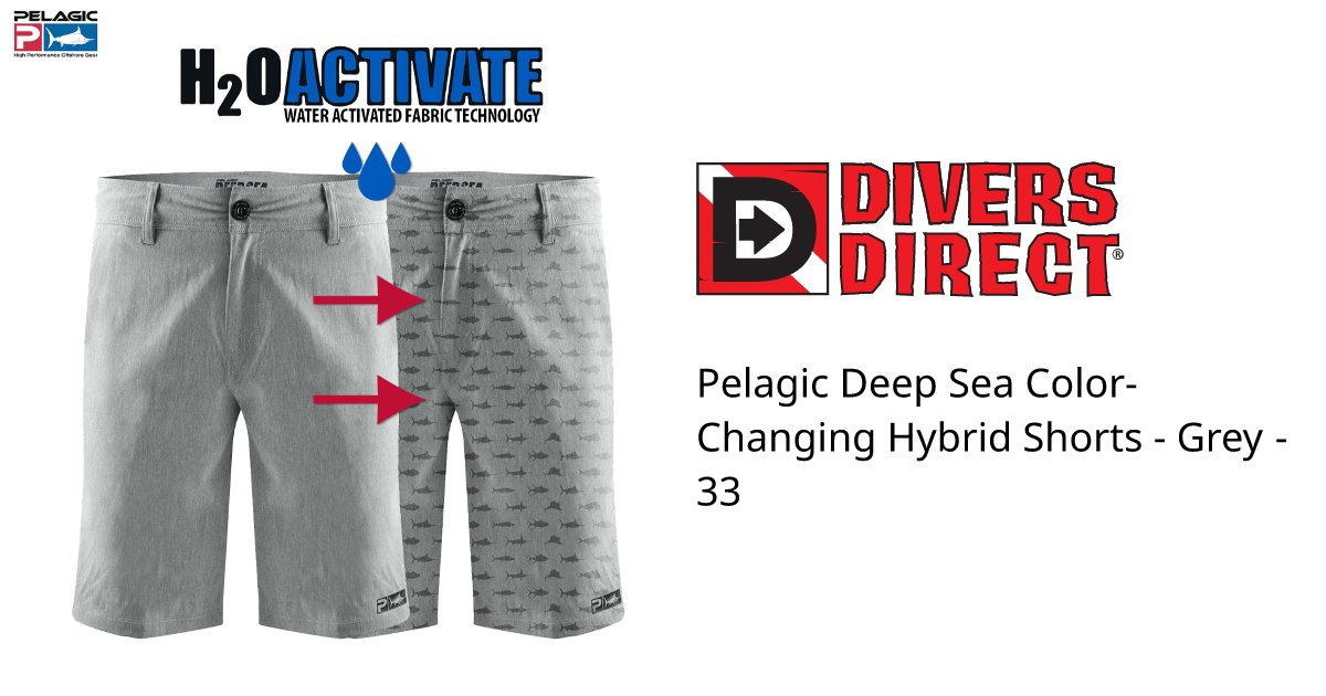 Pelagic water activated shorts online