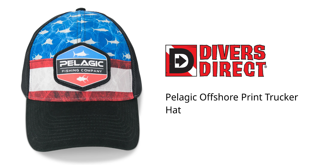 Pelagic Offshore Print Trucker Hat