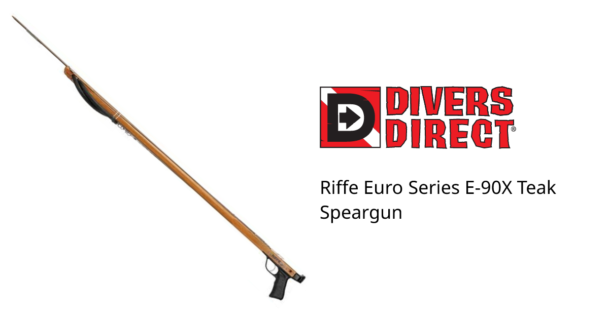 Riffe Euro Series E-90X Teak Speargun