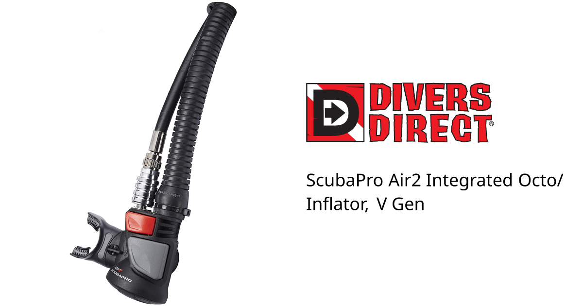 ScubaPro Air2 Integrated Octo/Inflator, V Gen